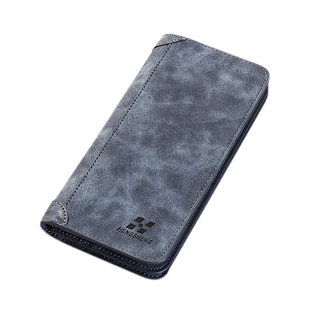 Мужская кожаная сумка с отделением для карт и монет porte monnaie homme monedero hombre peque o monedas