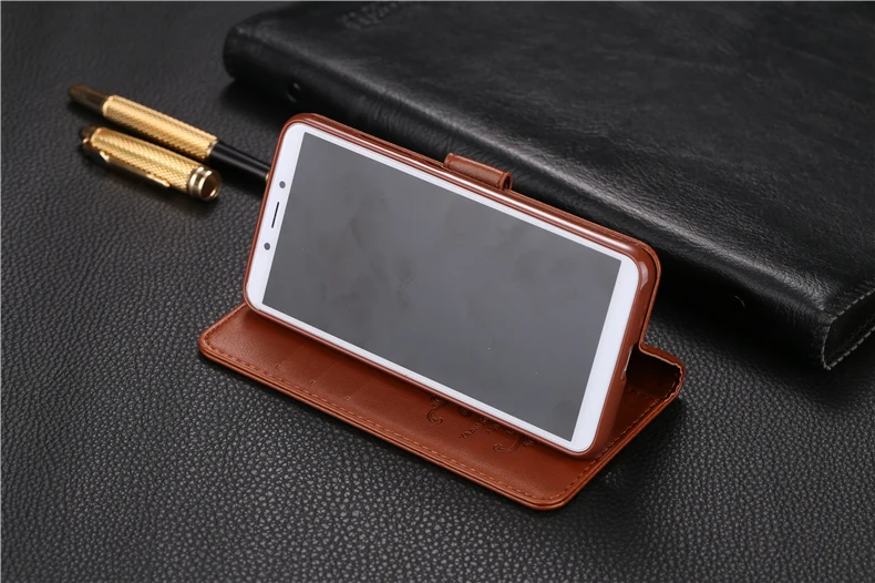 Чехол для Xiaomi Redmi 6A, высококачественный чехол-подставка из искусственной кожи, флип-чехол для мобильного телефона, чехол s для Redmi 6A, мягкая задняя крышка из ТПУ