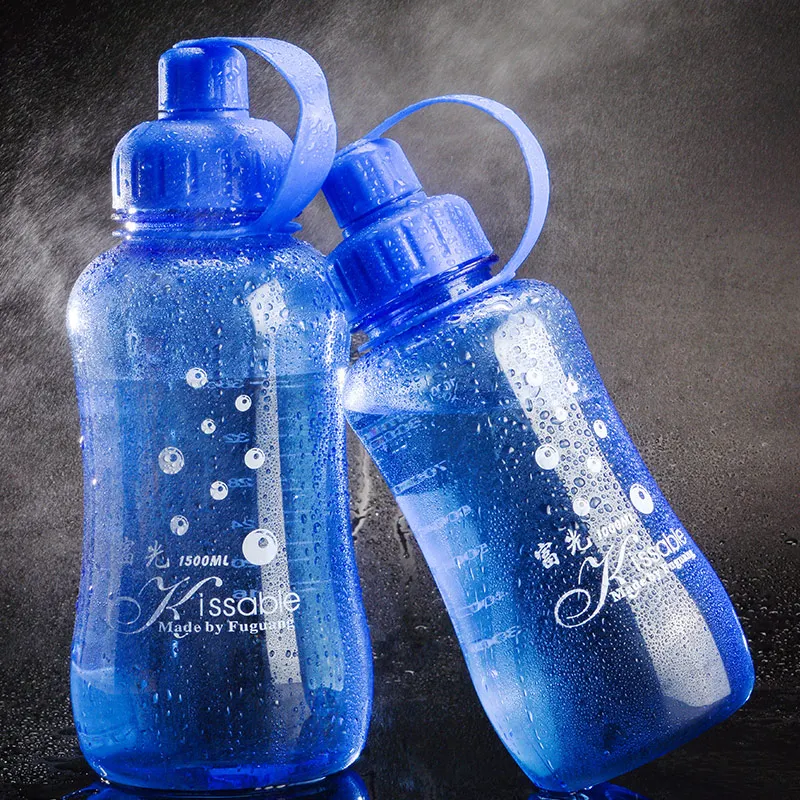 1 5л Спортивная бутылка пластиковый уличный Детский шейкер для воды 1000 мл PP