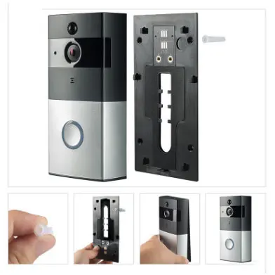 Безопасности дюймов 7 Цвет сенсорная кнопка видео телефон двери дверные звонки