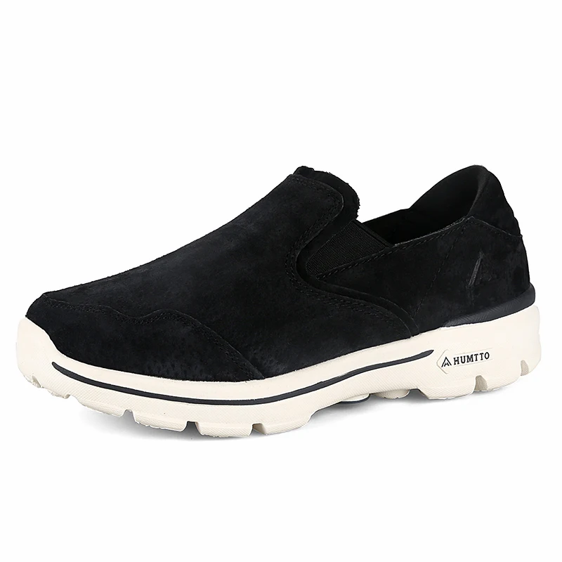 Новый Для мужчин женщин Кроссовки Leather Slip-On воздухопроницаемая комфортная обувь