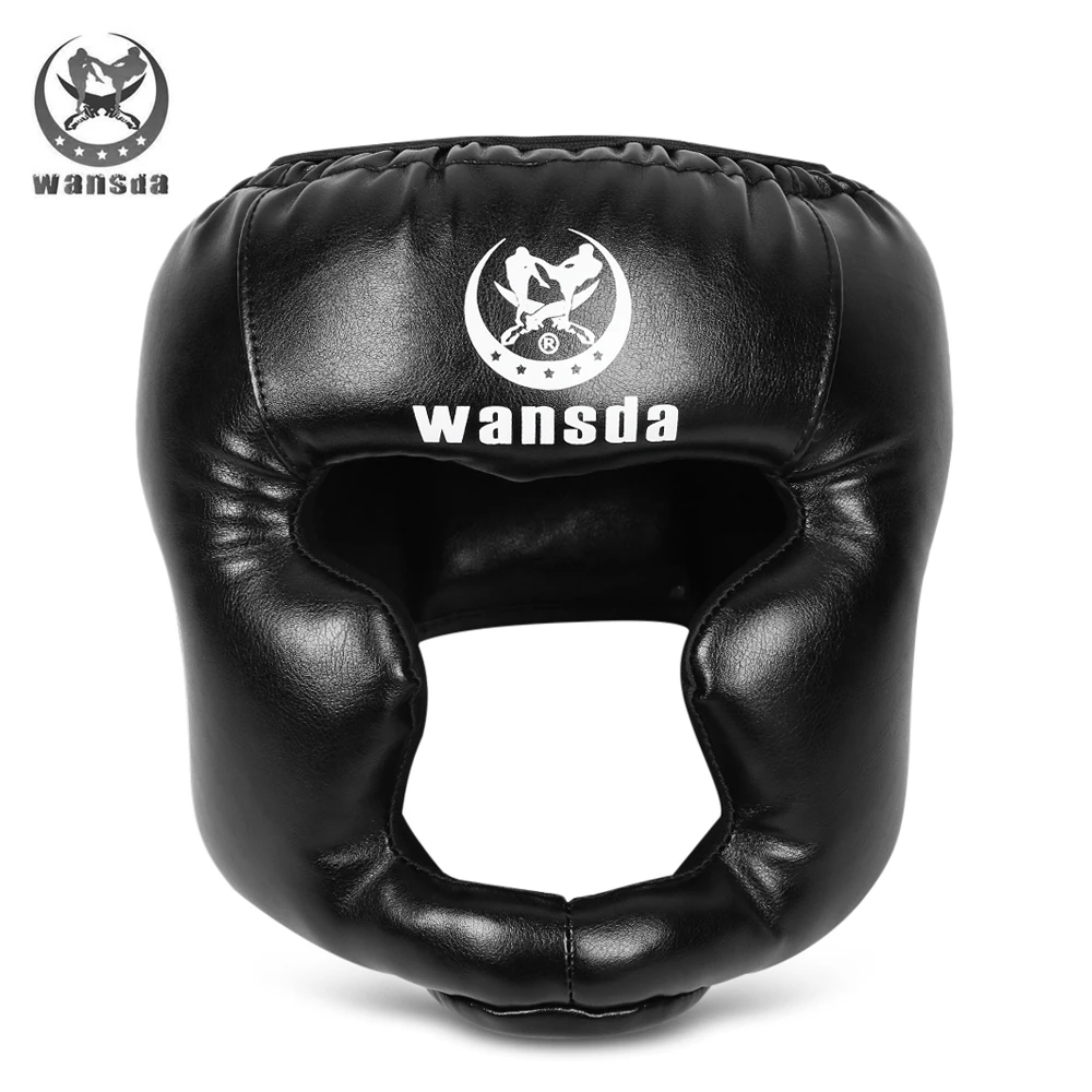 

Boxing Protection Headgear Head Guard Kick Training Helmet