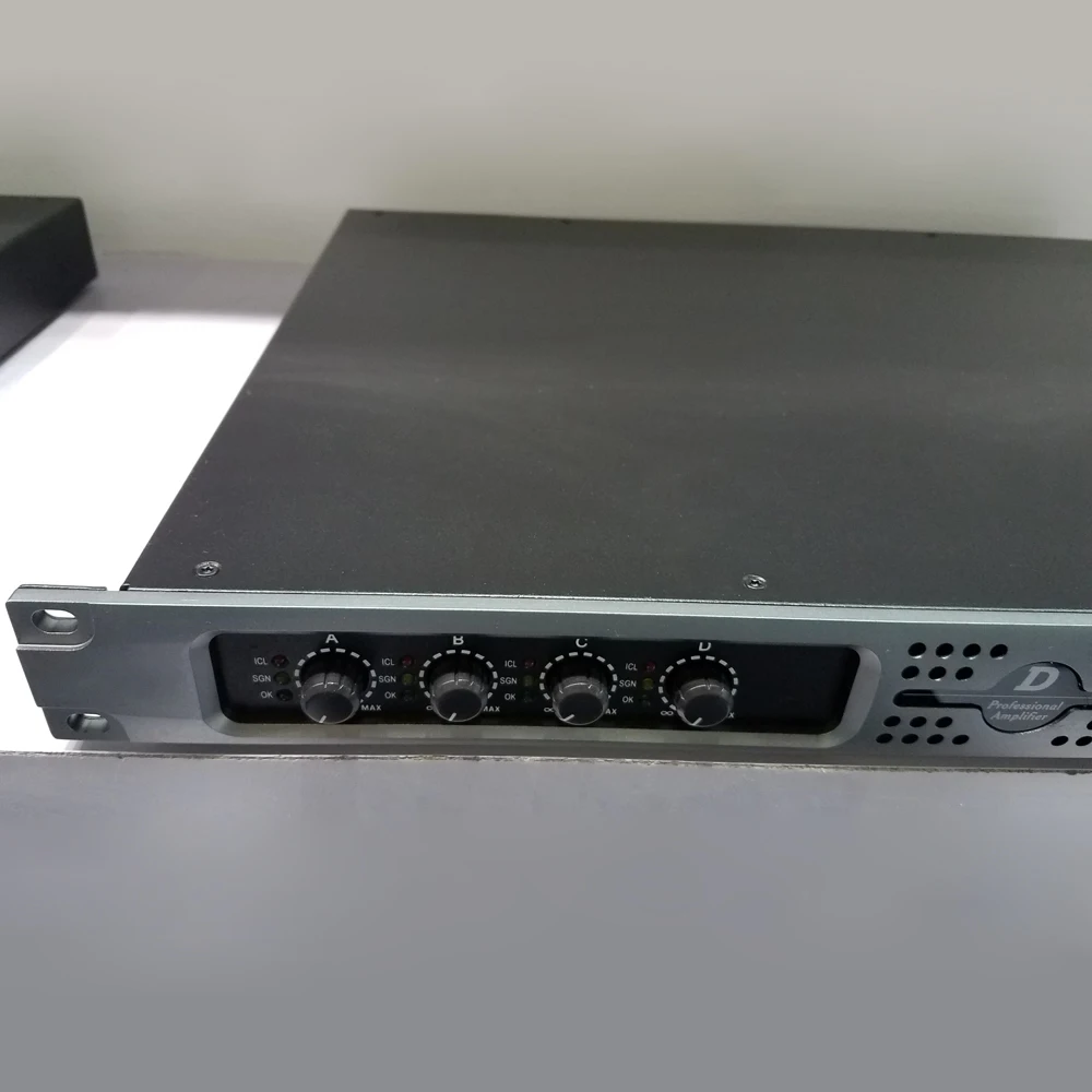 Leicozic DX4350 профессиональный усилитель 1u Усилитель 1100 Вт 4 канала Усилитель Аудио Усилитель мощности ампер цифровой усилитель