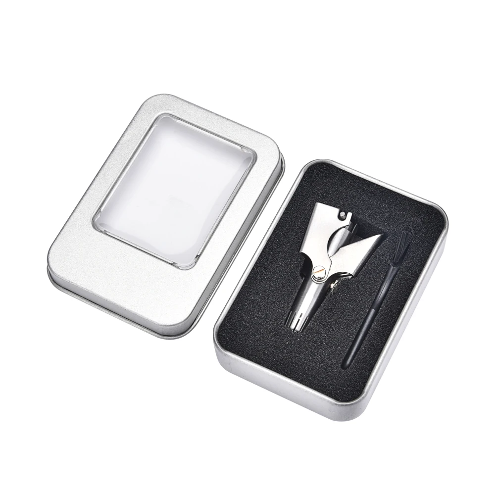 Профессиональный ручной триммер для волос в носу из нержавеющей стали оптовая