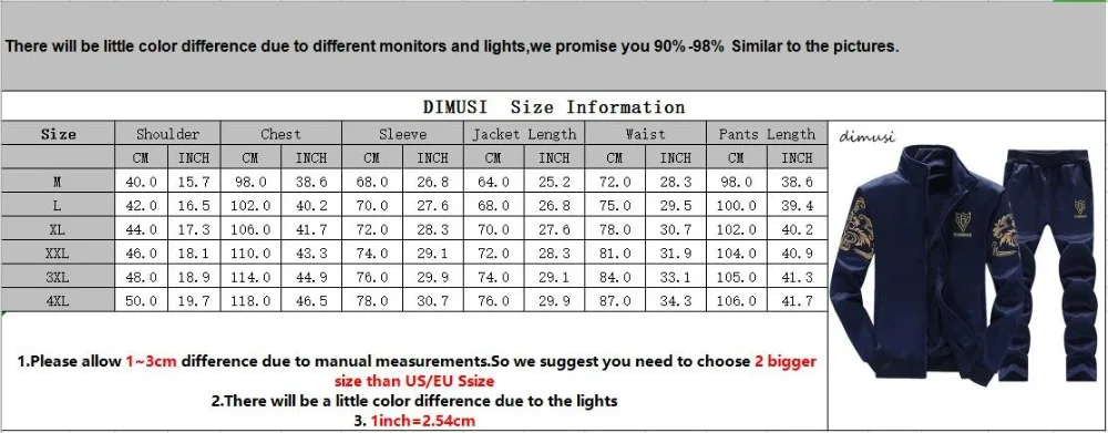 

DIMUSI Mens Tracksuit Outwear Hoodie Set 2 pieces Tracksuits male Fitness Stand Collar Sweatshirts Jacket+Pants Sets 4XL,TA327