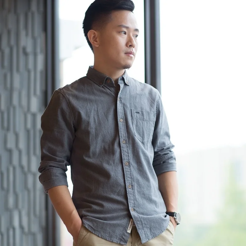 Traditional chinese clothing for men male Chinese mandarin collar shirt blouse wushu kung fu outfit tops linen TA343 | Тематическая