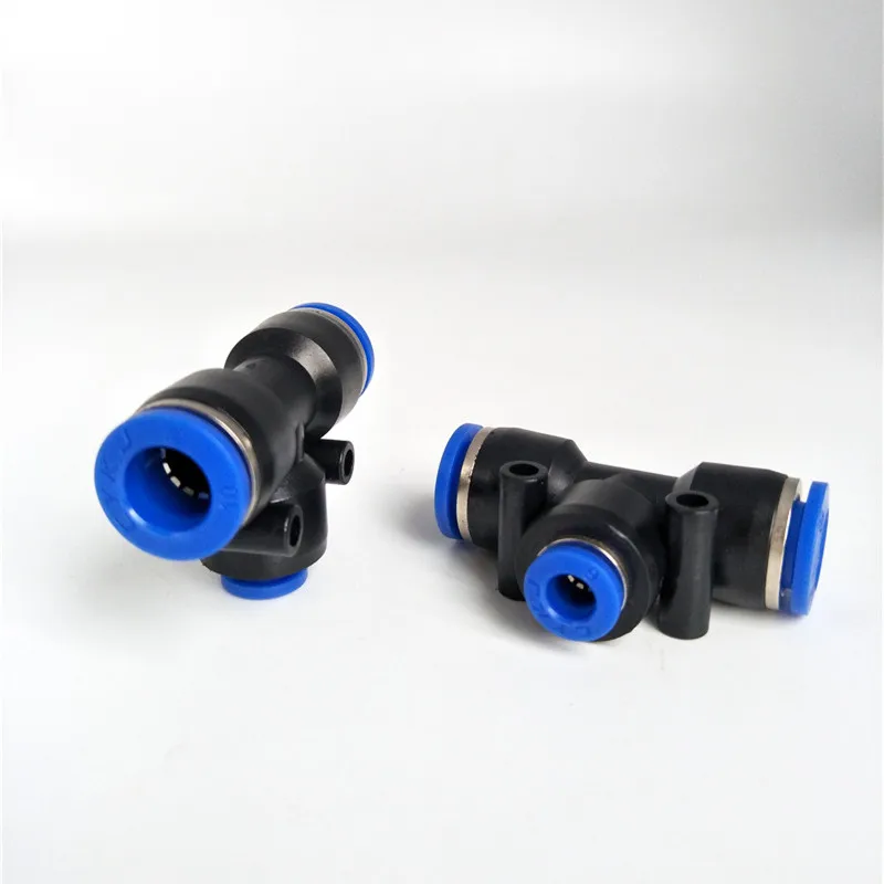 5 шт. пневматический 3 сторонний соединитель воздушной линии от 10 мм до 6 Т