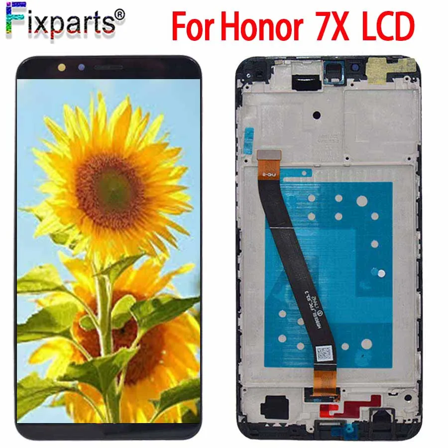 

Tested Screen For Huawei Honor 7X LCD Touch Screen Digitizer Assembly Honor7X Display BND-TL10 BND-AL10 BND-L21 LCD Replacement