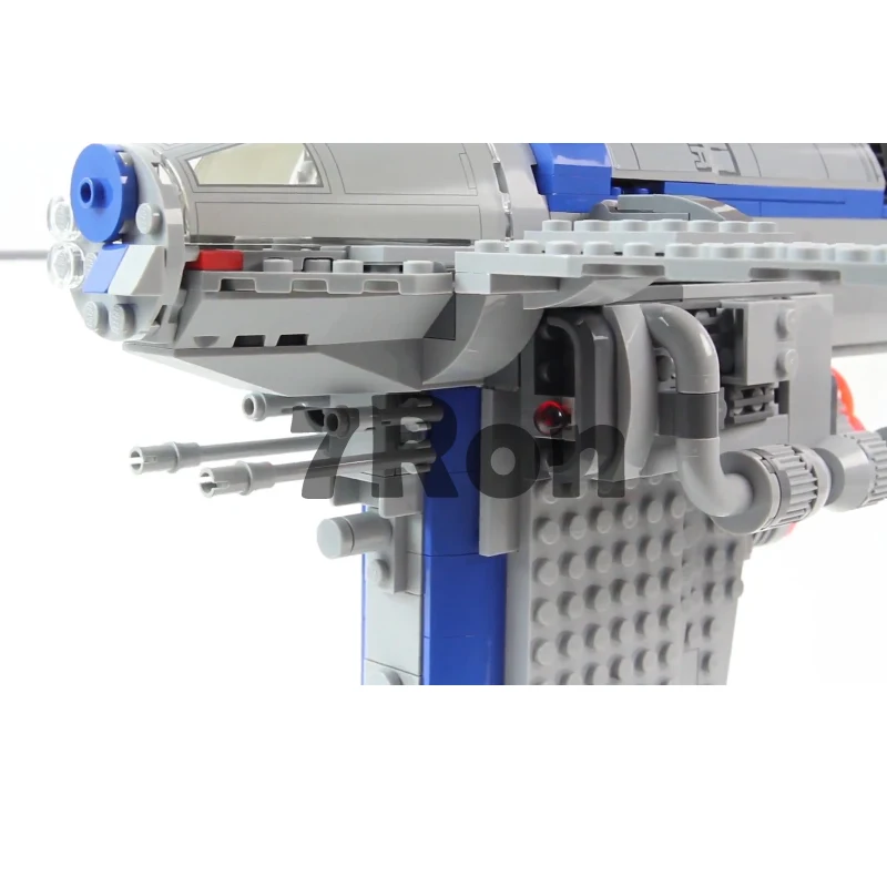 Совместимость с Lego 75188 873 шт. 05129 Rebel Bomber набор Подлинная Star игрушечные лошадки