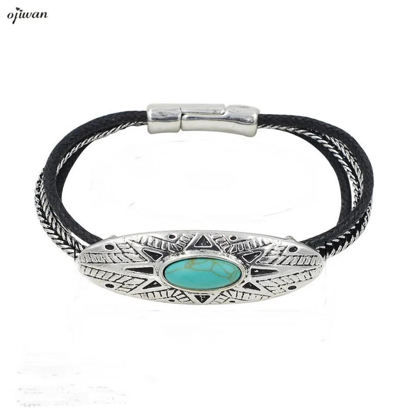 Винтажный Браслет Femme очаровательный браслет с камнем Boho браслеты 2019|vintage bangle|bangle