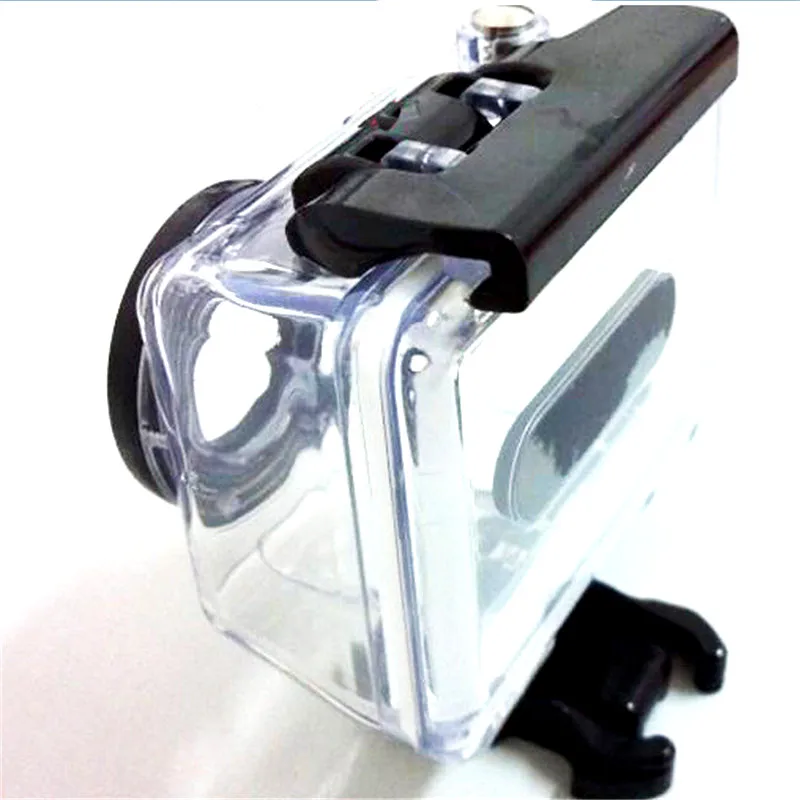 Пластиковый подводный водонепроницаемый чехол с замком для Gopro HD Hero 2/1|case gopro