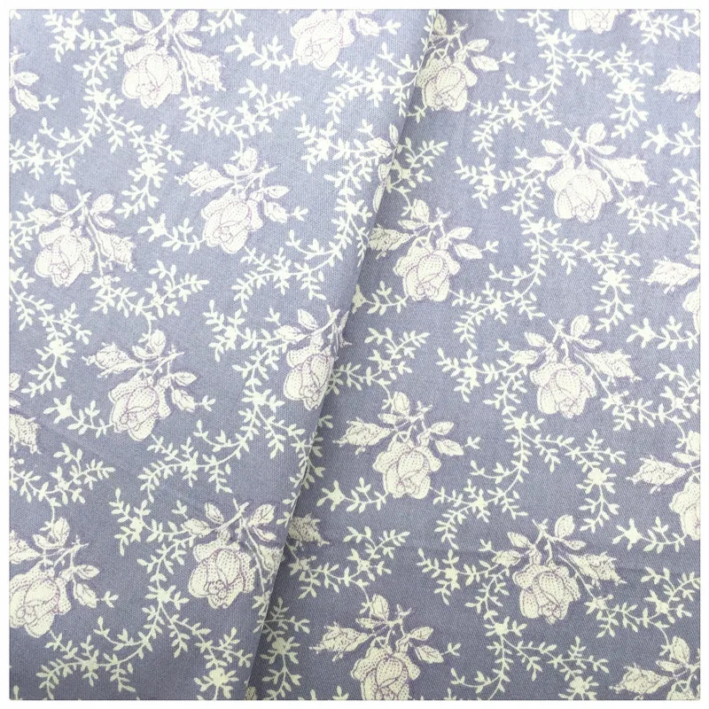 100% c хлопчатобумажная ткань для шитья в стиле пэчворк серый розовый цвет