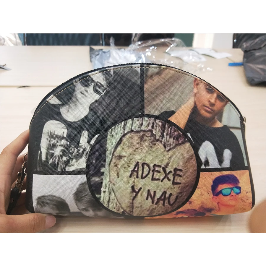 Бесшумные дизайнерские женские косметички Adexe& Nau Логотип Кожа для путешествий сумка для хранения косметики органайзер для красоты сумка