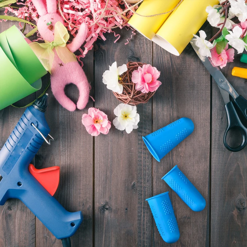 5 шт. кухонный инструмент наперстки гитара силиконовые Нескользящая высокая