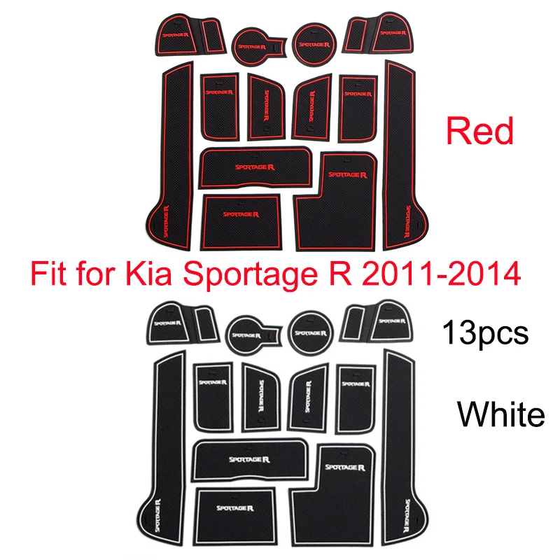 Для Kia Sportage R 2011 2012 2013 2014 2015 затворный слот подкладка Салонные подложки