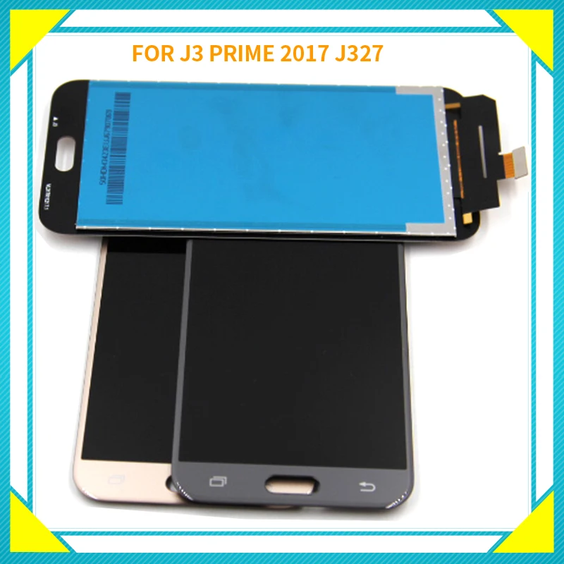 Для Samsung Galaxy J3 Emerge /Prime 2017 J327 j327P J327A ЖК экран с сенсорным стеклом дигитайзер в