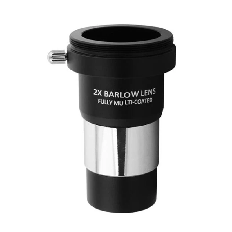 1 25 ''окуляр Barlow 2x окуляр для объектива дюймов вставьте объектив между окуляром