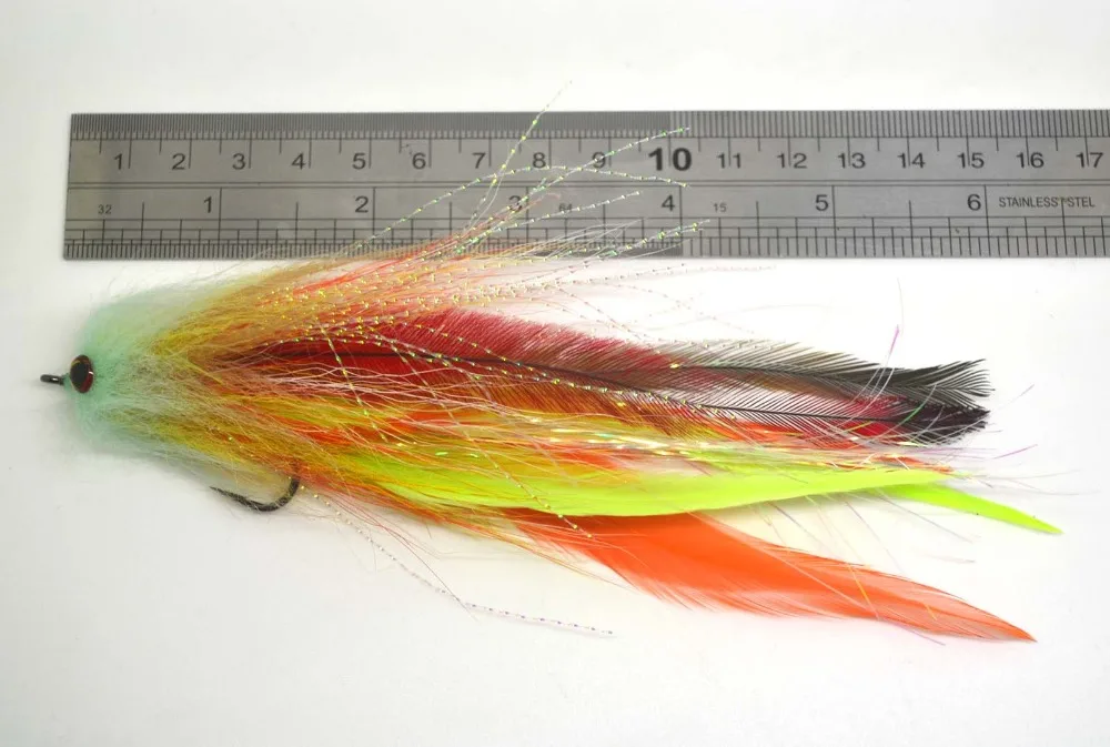6 &quotфорель лосось Steelhead Щука Fly Рыбалка стример мухи Новый | Спорт и развлечения