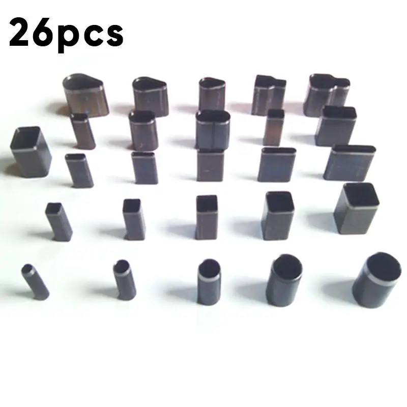 Инструменты для перфорации 26 шт./компл. в форме дырокола резак дырокол сумка кожи