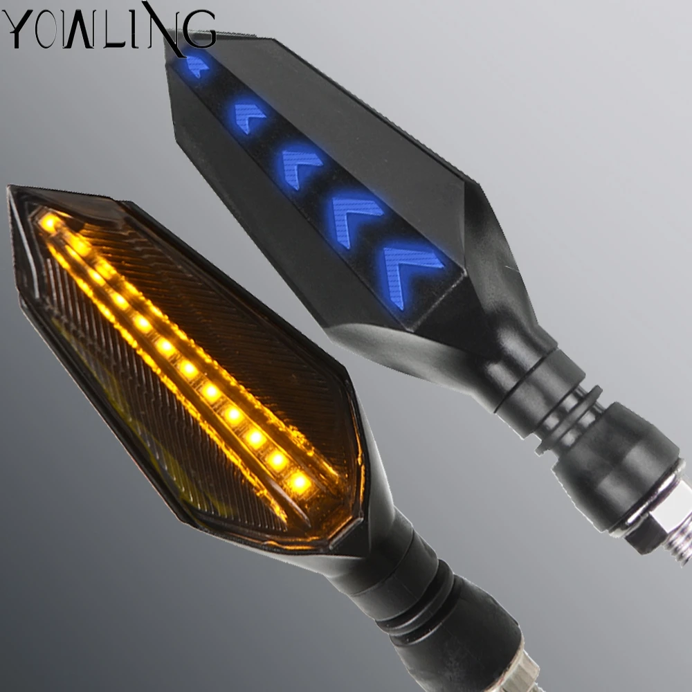 

Motorcycle motorbike LED Turn Signal Light motorcross Indicator Blinker Lamp light for Yamaha V-MAX suzuki RS125 RSV4 RSV 1000