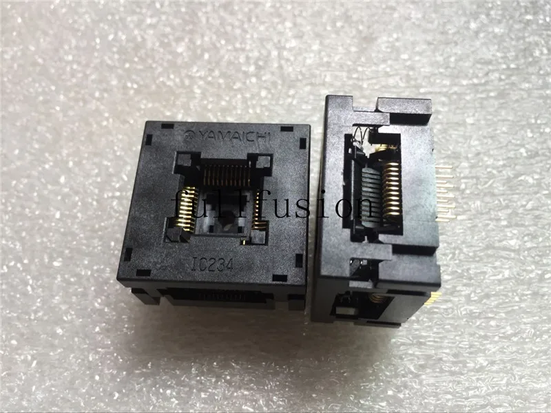 IC234 0444 037 QFP44P 0 8 мм Шаг Yamaichi IC Тесты гнездо TQFP44P величина тела ИС 10x10 гореть в