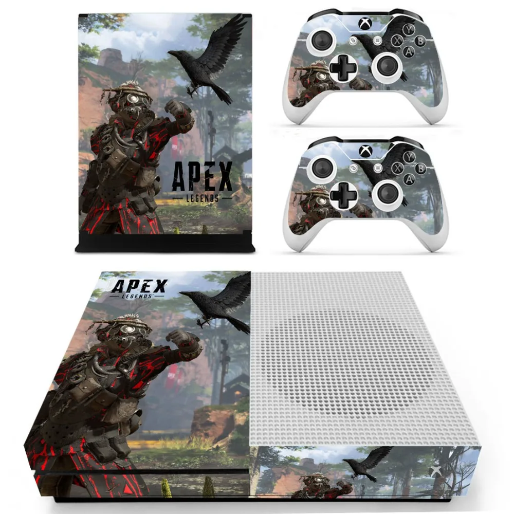 APEX Legends наклейка на кожу для Xbox One S консоль и контроллеры для Xbox One тонкая кожа стикер s винил