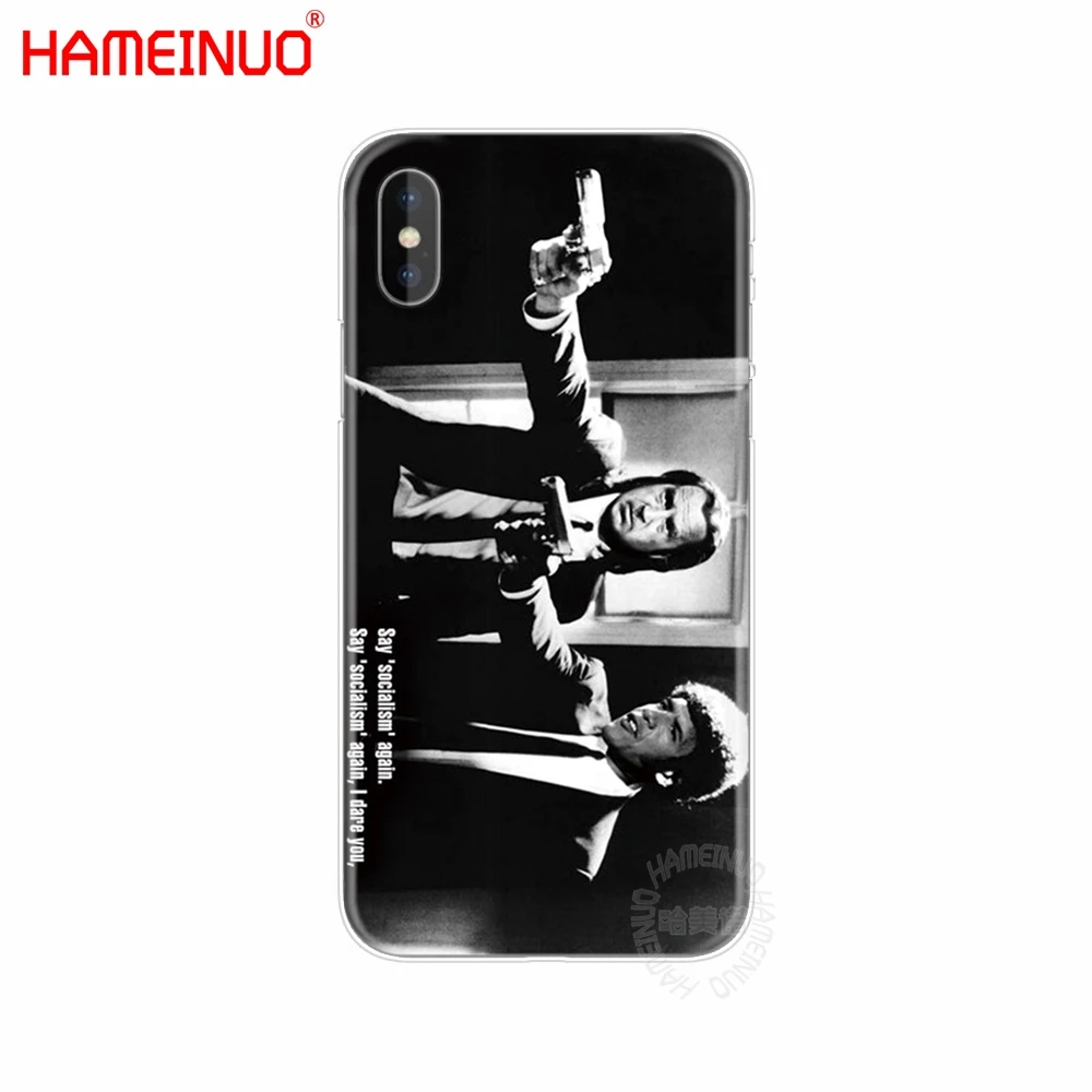 72593 HAMEINUO целлюлозный фантастический Чехол для мобильного телефона с дымовым пистолетом для девочек iphone X 8 7 6 4 4S 5 5S SE 5c 6s plus - Цвет: 72593