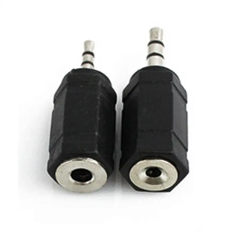 

Audio Adapter 2.5MM to 3.5MM Stereo Earphone Jack Earphone Adapter Black Earphone Jack Plug for PDAs Mobiles Mp3/4 2.5mm device