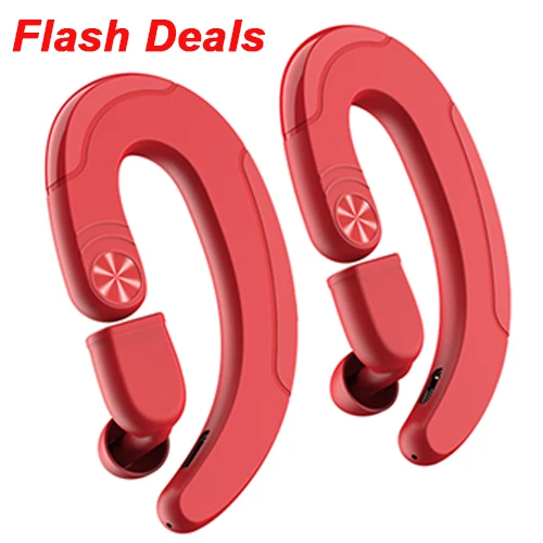 Flash Deals Беспроводные Bluetooth наушники беспроводные костной проводимости Беспроводные наушники с Ушными крючками Bluetooth наушники Спортивная гарнитура ZT1810 - Цвет: Flash Deals