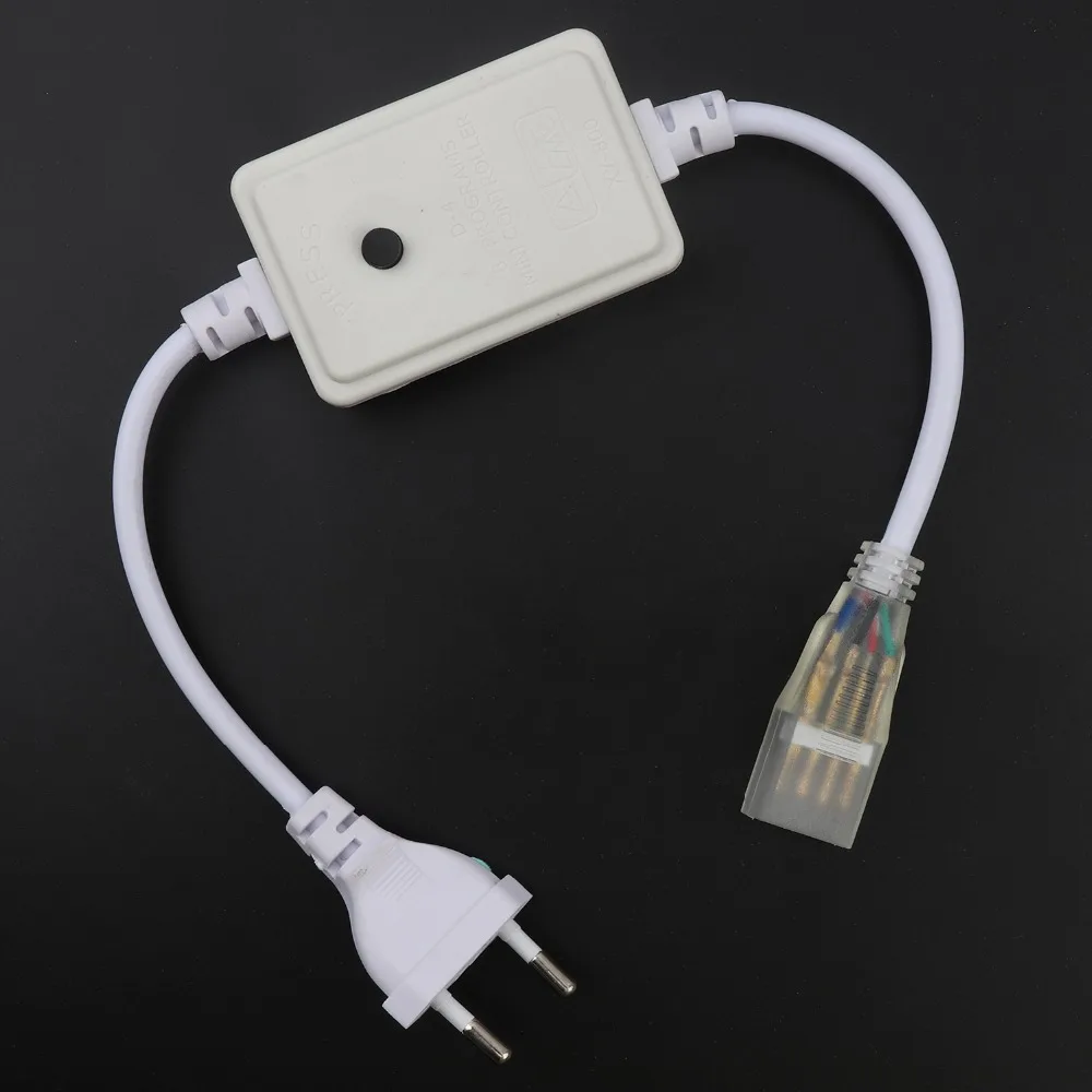 Светодиодный светильник полосы 2835 RGB лента SMD светодиодный ленты 144 s/M AC220V гибкая с