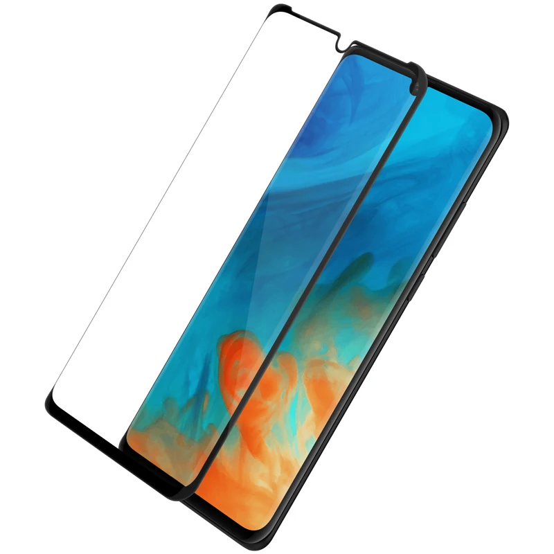 Черный Nillkin Полный экран протектор для huawei P30 Pro 3D CP+ MAX полное покрытие анти-взрыв Закаленное стекло пленка - Цвет: Черный