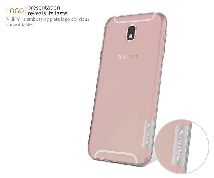 NILLKIN Nature Transparent TPU Case For Samsung Galaxy J7 2017(J7 PRO) Clear Soft Back cover 2017 |