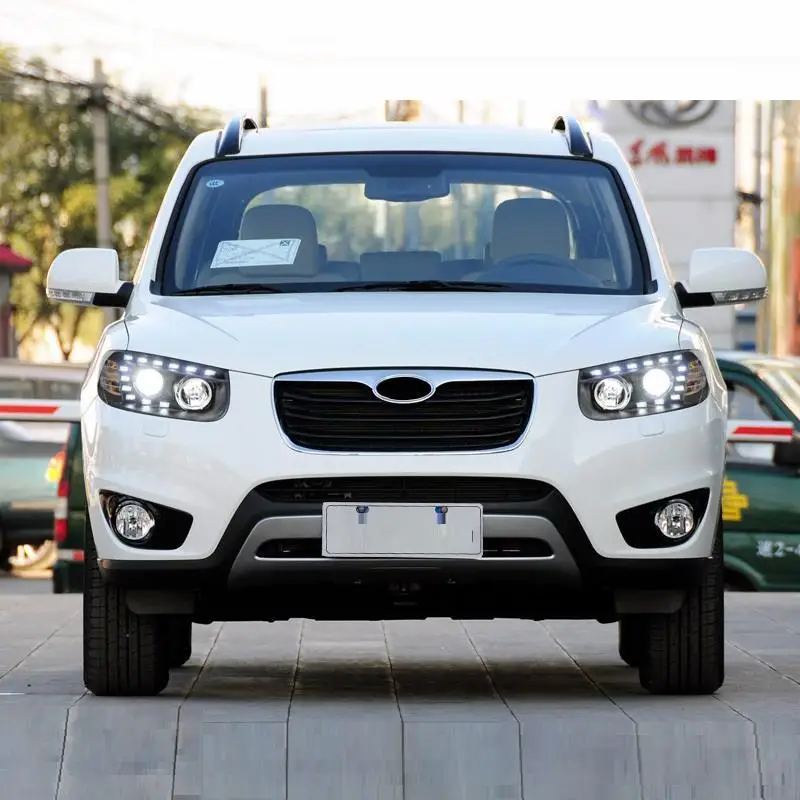 Наружная авто лампа в сборе дневные Drl ходовой Стайлинг сборка Cob фара красного