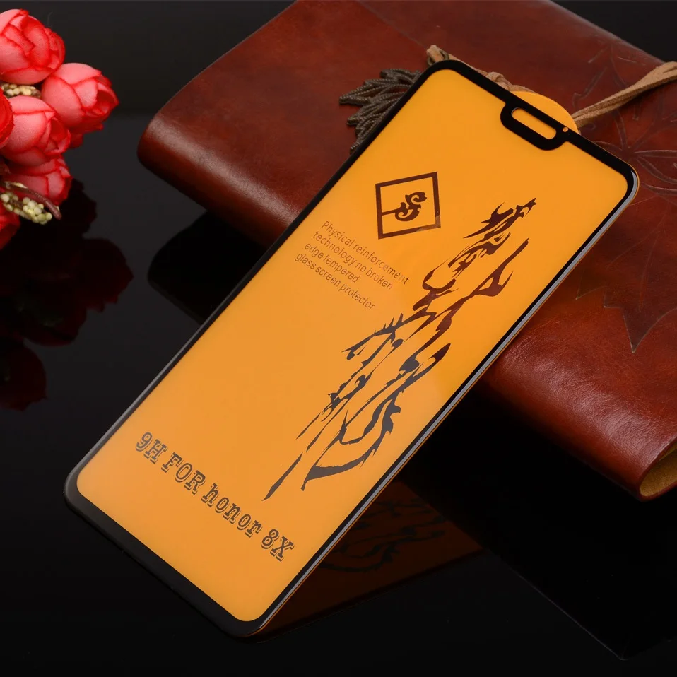 6D закаленное стекло для huawei P20 Pro P30 Lite Nova 6 3 3i 4 Honor V30 View 20 8X 7X 9 10 10i 20i защита