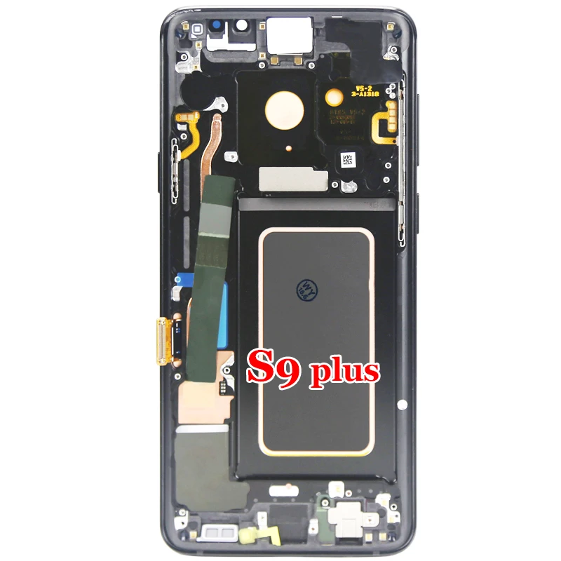 Оригинальный AMOLED дисплей для Samsung Galaxy S9 G960F ЖК Plus G965F сменный дигитайзер