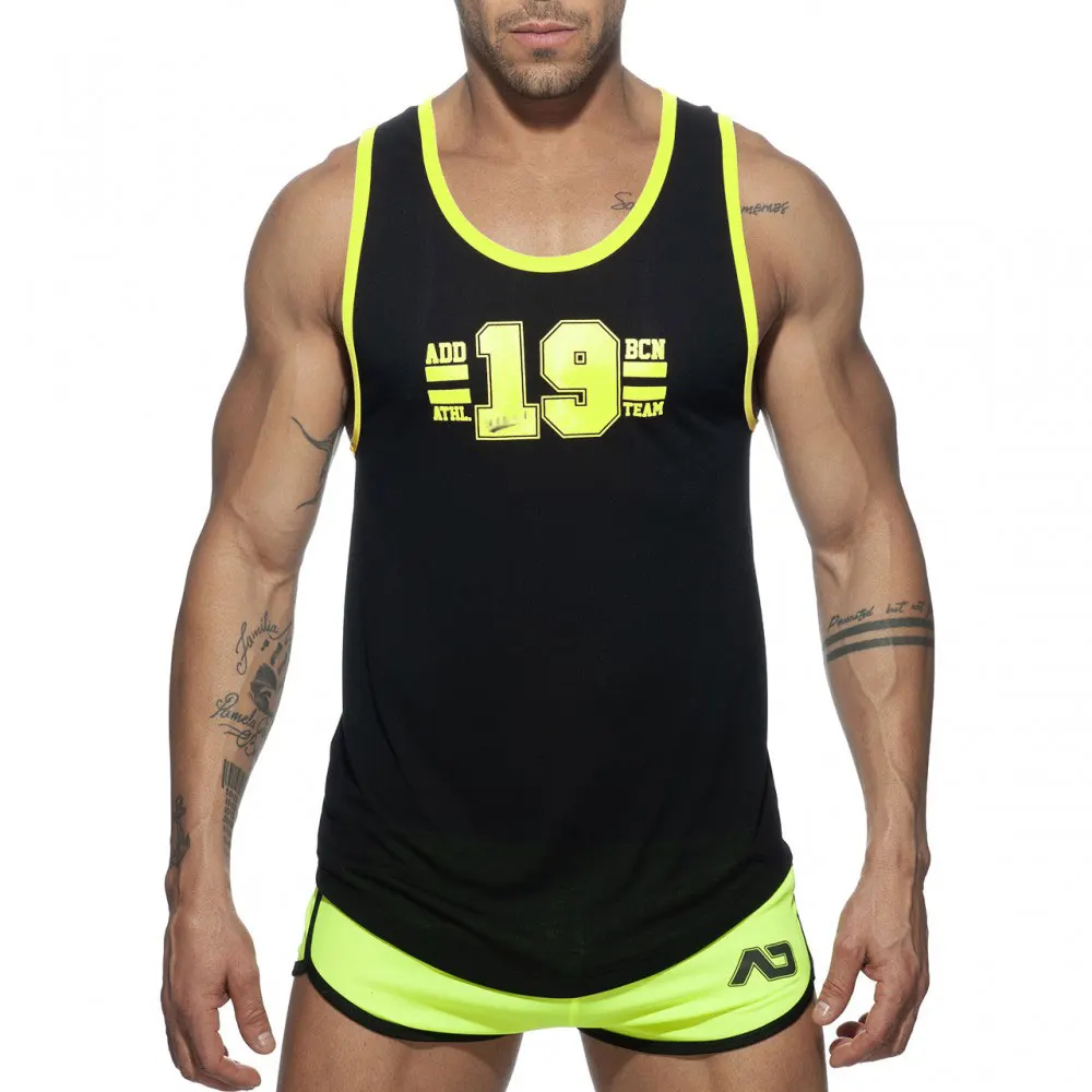 Mens Quick Dry Sports Tank Tops Workout Shirt Men Sleevelees Gym Athletic Fitness Training Bodybuilding Running Jogging Top