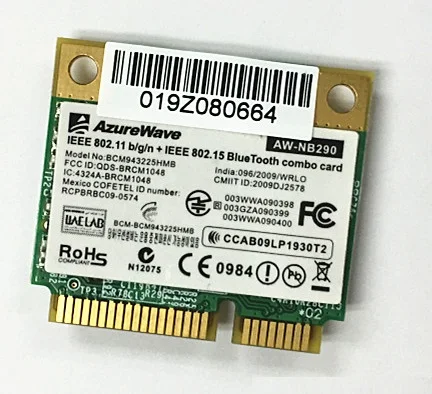 SSEA Новинка для Broadcom BCM943225 Bcm943225hmb 802.11b/G/N беспроводной Wi Fi Bluetooth половинный Mini PCI E