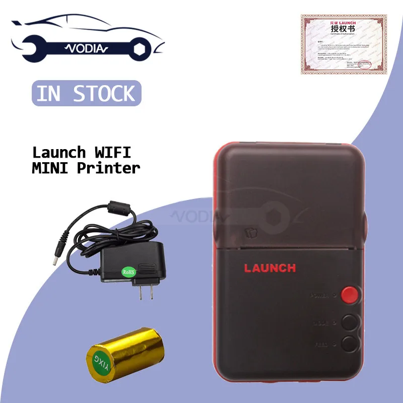 Оригинальный launch X431 Мини Wifi принтер для V + plus pro мини ящик принтера запись работы