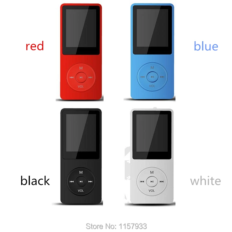 Высококачественный воспроизведение музыки без потерь 8 ГБ 80 часов MP3 плеер 1 &quotTFT