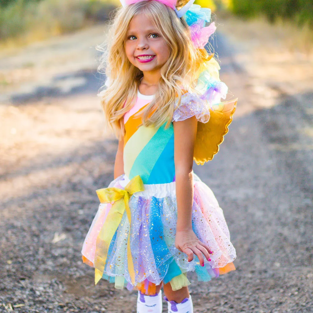 LONSANT/детский укороченный топ и юбка для маленьких девочек Комплект с рукавами