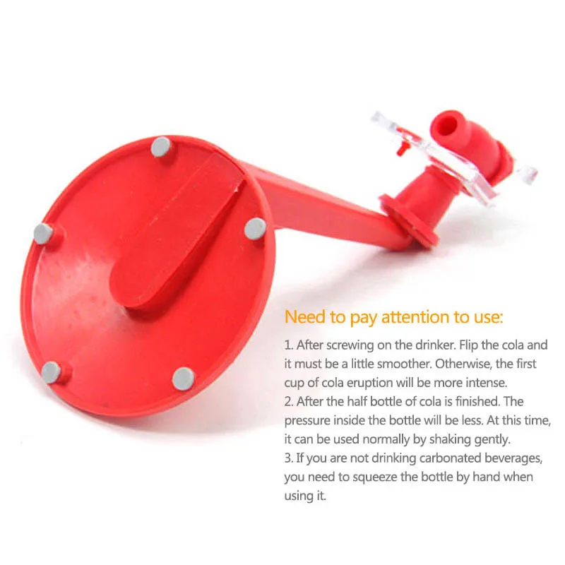 Soda Dispenser Bottle Coke Upside Down Drinking Water Dispense Machine For Gadget Party Home Bar Hand Press Water Dispenser