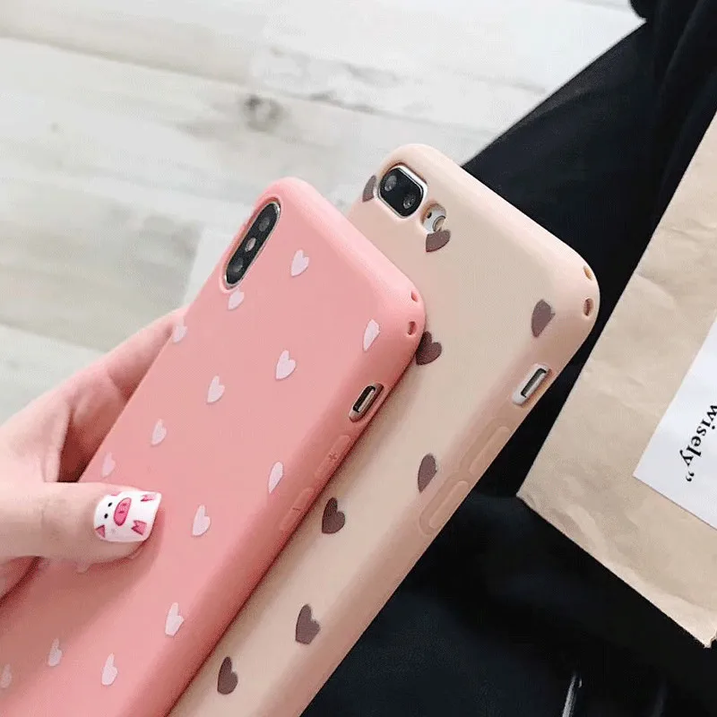 Модный милый чехол для телефона iphone X XS Max XR, мягкая задняя крышка из ТПУ для iphone 6 6s 7 8 Plus X, защитный чехол