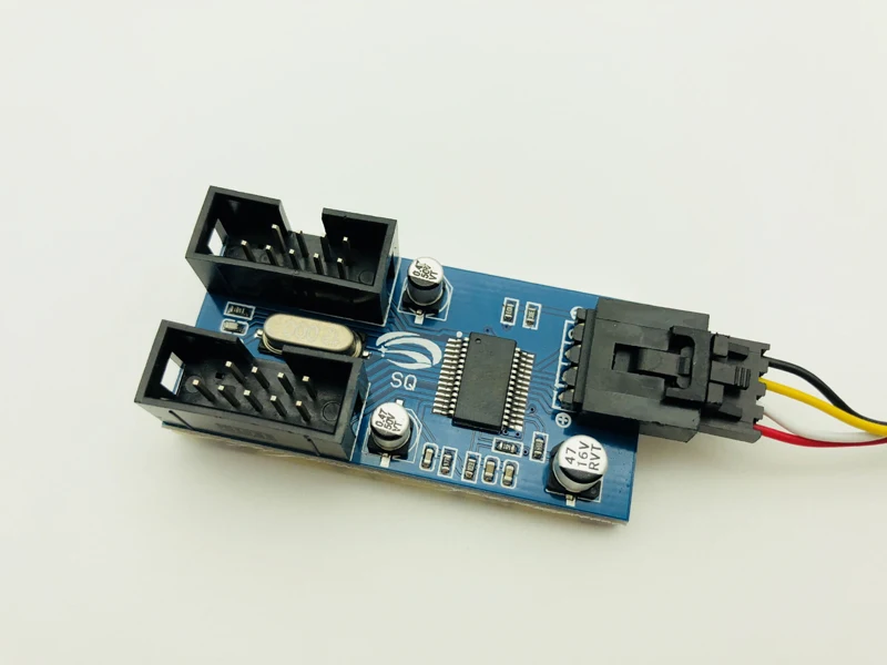 USB 2 0 папа от 1 до 9 контактный usb коннектор Женский удлинитель карта USB2.0 9Pin