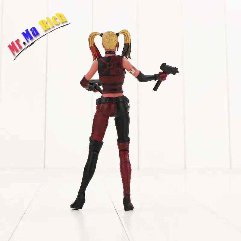 Новая модель Sytle Neca Harley Quinn ПВХ фигурка Коллекционная игрушка 18 см|Игровые фигурки