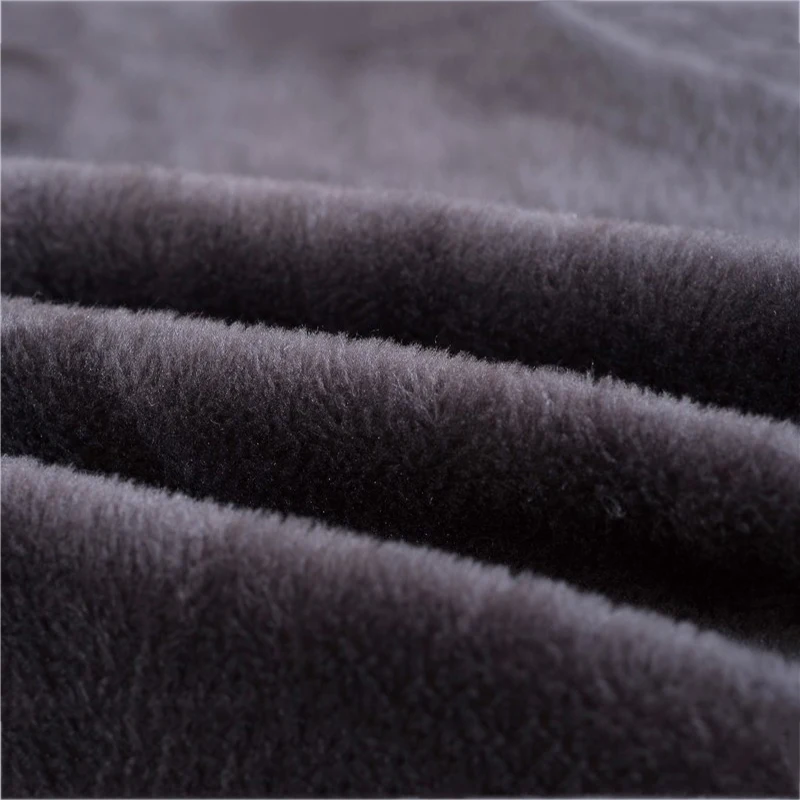 Плюшевый серый Эластичный чехол для дивана плотная накидка все включено