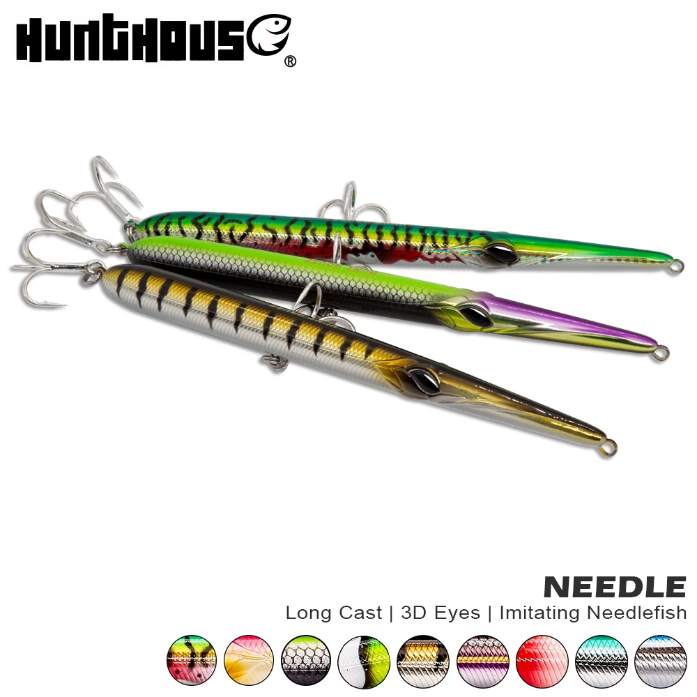Hunthouse stylo Рыболовная Приманка 5 шт./лот карандаш 205 мм 31/36 г длинный Литой липкая