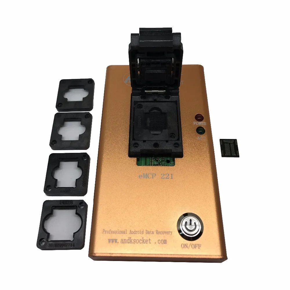 EMMC221 разъем Восстановление данных устройства для телефона android NAND flash чипы