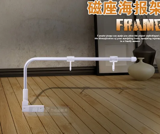 Pop poster stand desk ad fixed bracket magnet support supermarket pop promotion frame | Дом и сад