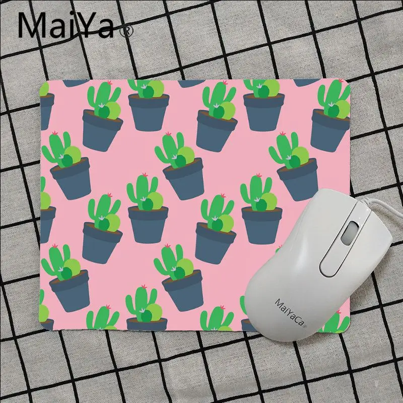 Игровой коврик для мыши Maiya с изображением кактуса | Компьютеры и офис