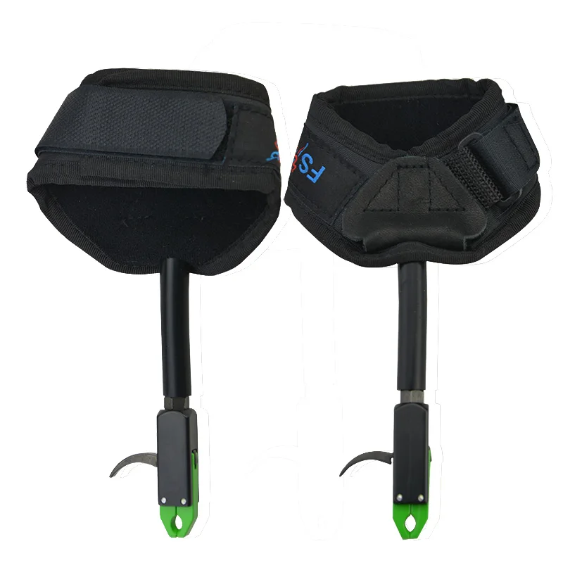 

1pc Archery Bow Release Compound Bow Release Caliper Aid Strap Fit Right And Left Hand Shooting Accessory